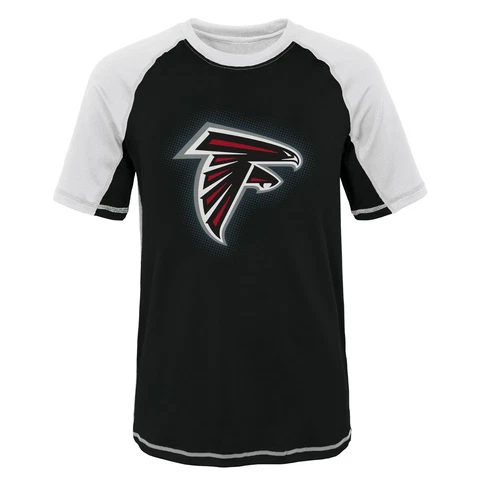 Outerstuff NFL Youth Atlanta Falcons Short Sleeve Rash Guard Shirt Cover