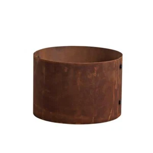 Pflanzring Metallring Stahl Hochbeet 40 cm Pflanzgefäß Pflanzkübel Rost Ring - Bild 1 von 4