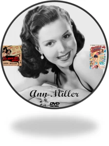 ANN MILLER DOUBLE FEATURE 1943-1945 Eve Knew Her Apples/Reveille With Beverly - Picture 1 of 2