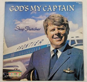 Skip Fletcher Signed God’s My Captain Rainbow Sound Vinyl LP VG "Corny Dog King" - Picture 1 of 2