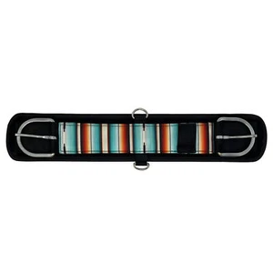 Showman Pony Teal Serape Neoprene Bottom Girth - Picture 1 of 3