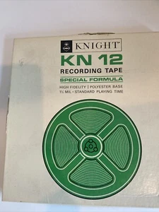 Vintage Knight 12 Hi-Fidelity Tonband - 1200 Fuß 1,5 Mil Polyesterbasis - Bild 1 von 11