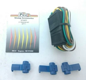 PICO 0733PT 4 Way 5' Length Trailer Kit - Picture 1 of 2