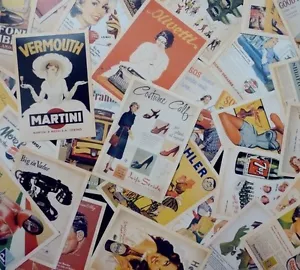 Lot of 32 Old Memories Forever Old Movie & Ads Poster Vintage Postcards - Picture 1 of 5