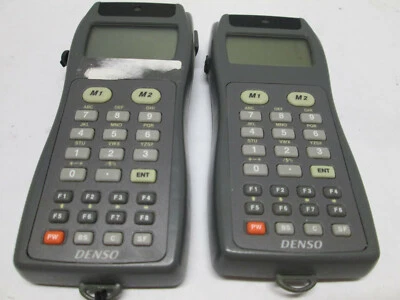 Lote de 2 escáneres de código de barras Denso 2140 escaneo de código de barras portátil Foto 1 de 3