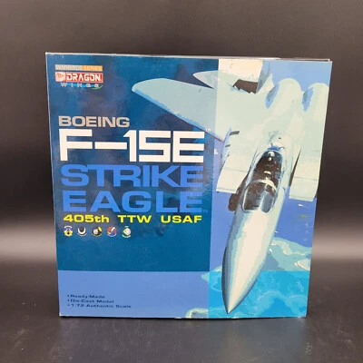 2003 Dragon Wings Warbirds Series Boeing F-15E Strike Eagle 405th TTW USAF 1:72 - Image 1 of 4