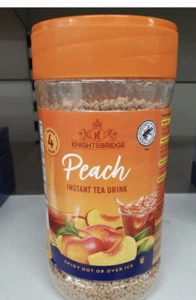 3 x 400g Knightsbridge Peach Instant Tea Drink Powder Iced Fruit Flavoured - Picture 1 of 1