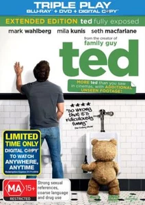 Ted | Blu-ray + DVD + Digital Copy (Blu-ray, 2012) - Picture 1 of 1