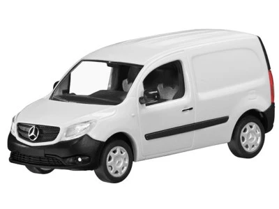 MERCEDES CITAN CDI W415 ARCTIC WHITE CODE 3 VAN 1:87 BUSCH (DEALER MODEL) - Image 1 of 2