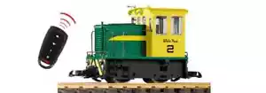 Piko G Scale 38514 White Pass & Yukon Route (WP&YR) 25-Ton Diesel Locomotive, Ba - Picture 1 of 1