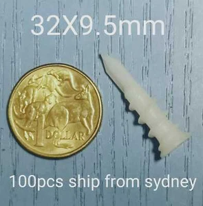 NYLON WALLMATE WALL MATE PLASTERBOARD PLUG GYPROCK SCREW ANCHORS EZYDRIVER X100 - Imagen 1 de 1