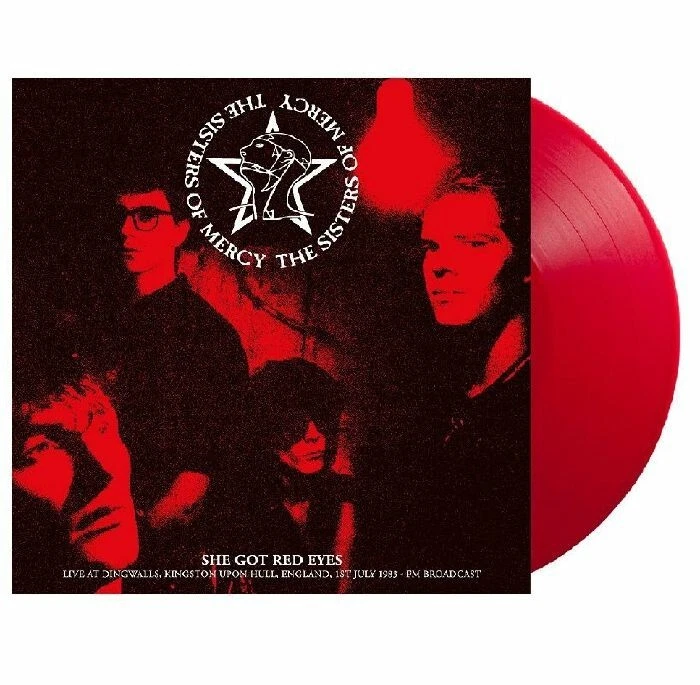 SISTERS OF MERCY SHE GOT RED EYES LIVE AT DINGWALLS vinyl lp RED - Image 1 of 1