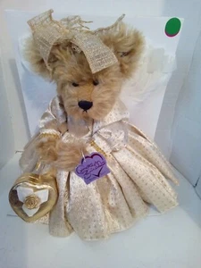 Goldie der 50. goldene Engel Bär von Annette Funicello mit gefiederten Flügeln - Bild 1 von 11