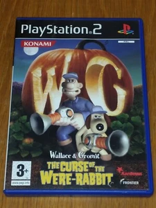 WALLACE AND GROMIT THE CURSE OF THE WERE-RABBIT PLAYSTATION 2 VIDEO GAME PB1 - Picture 1 of 4