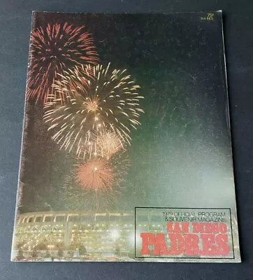 VTG 1979 SAN DIEGO PADRES, OFFICIAL PROGRAM & SOUVENIR MAGAZINE - Image 1 of 4