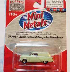 CMW, Mini Metals, HO, '53 Ford Courier Sedan Delivery - Sea Foam Green #30289 - Bild 1 von 1