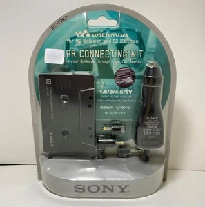 Vintage Sony CPA-9C Car Cassette Adapter/Power Kit for CD/MD Walkman (DCC-E34CP) - Picture 1 of 2