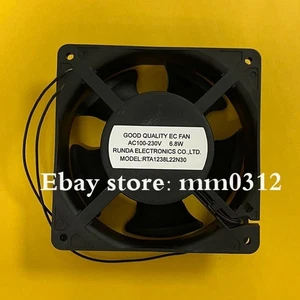 1pcs RUNDA RTA1238L22N30 AC100-230V 6.8W cooling fan - Picture 1 of 2