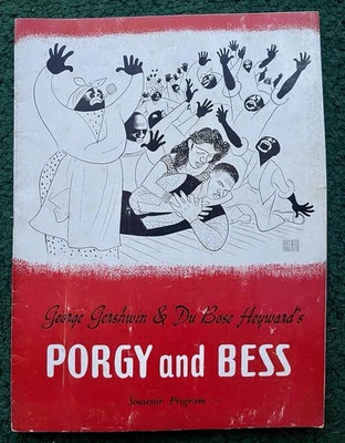 Cast Signed! "PORGY and BESS" Todd Duncan /Avon Long / Etta Moten 1942 Program - Image 1 of 4