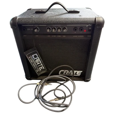 Crate BX-15 amplificador de guitarra acorde incluído funciona muito bem! - Imagem 1 de 4