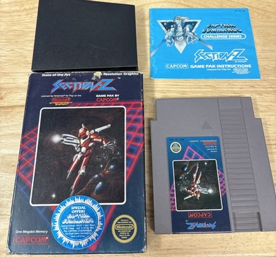 Sección Z Nintendo NES Completo en Caja SIN REV A Hang Tab Foto 1 de 4