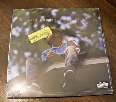 J Cole - 2014 Forest Hills Drive NEW Sealed Vinyl LP Album ( Light Sleeve Crease - Image 1 of 2