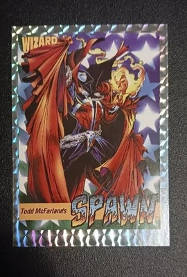 Imagen de revista Spawn Prizm Card Wizard 1992 #1 TODD McFarlane Foto 1 de 2
