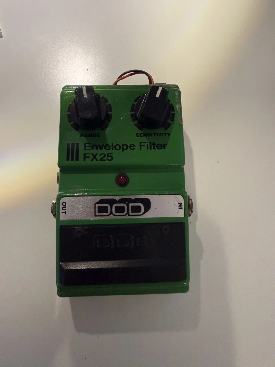 DOD FX25 Envelope Filter 初期型 DOD Envelope Filter vintage Bass effect pedal FX25 - Pedal Profile