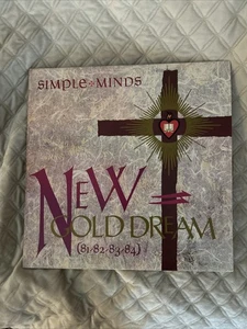 SIMPLE MINDS NEW GOLD DREAM (A&M): Limited Edition Gold/Purple Marble LP 1982 - Picture 1 of 4