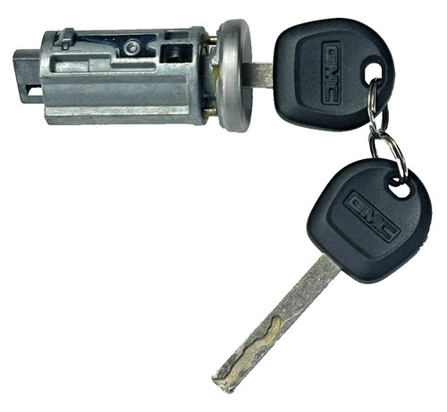 For Select GMC 2019-2025 Ignition Lock Cylinder W/2 OEM Chip Keys ...
