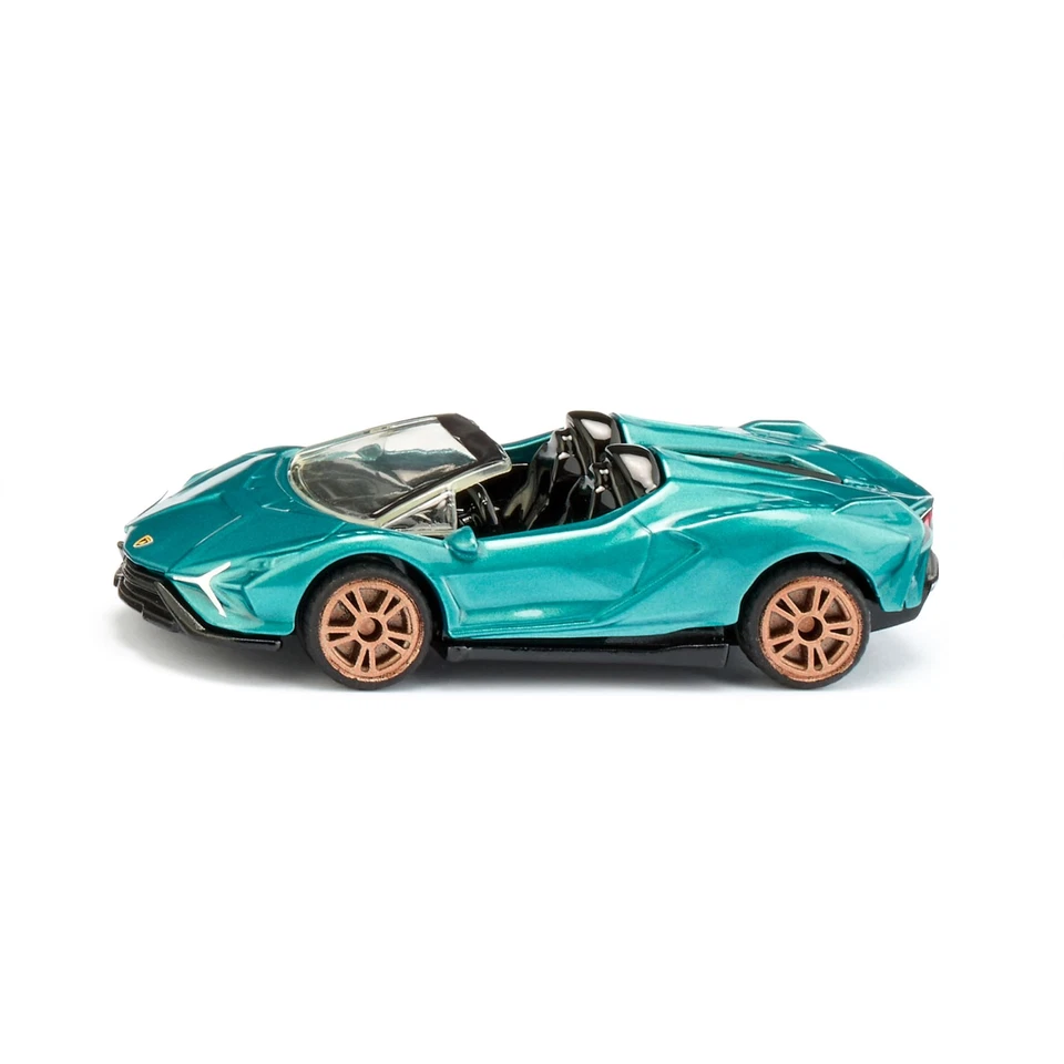 1571 Lamborghini Sián Roadster Auto Giocattolo Metallo/Plastica Turchese - Immagine 1 di 4