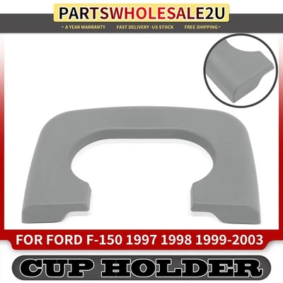 Almohadilla de reposabrazos gris para consola delantera para Ford F-150 1997-2002 2003 Foto 1 de 4