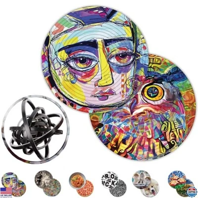 Rompecabezas giratorio atractivo - Diseño abstracto - ¡Perfecto rompecabezas y juguete inquieto! Foto 1 de 4