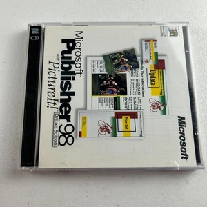 Microsoft Publisher 98 PC Software CD Version With Key - Picture 1 of 5