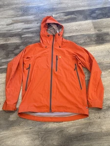 Fjallraven Bergtagen Eco-Shell Jacket Men’s XL In Orange - Picture 1 of 8