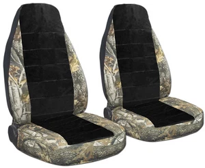 Fits 98-03 CHEVY S10 bucket car seat covers camo tree /blk ,MORE DESIGNS AVBL - Bild 1 von 9