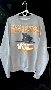 Tennessee Volunteers Crew Neck Sweatshirt - VOLS - Champion - Size Medium - Grey - Picture 1 of 6