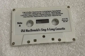 Vintage Metacom Old MacDonald's Sing-A-Long Audio Cassette 1994! - Picture 1 of 2