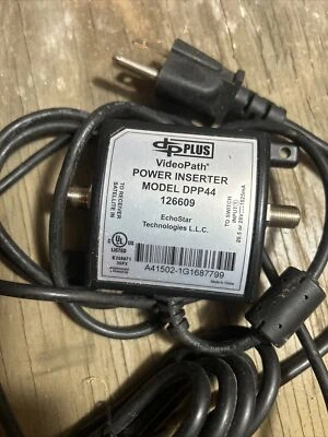 DISH Network POWER INSERTER Video Path Model DPP44 126609 - Image 1 of 4
