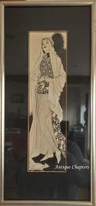 Myrna Loy Yasmini Black Watch 1929 Original Artwork By Philippi O874 - Picture 1 of 4