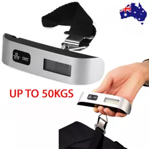 Digital Portable LCD Luggage Scale Electronic Weight Hanging Travel Suitcase AU - Picture 1 of 10