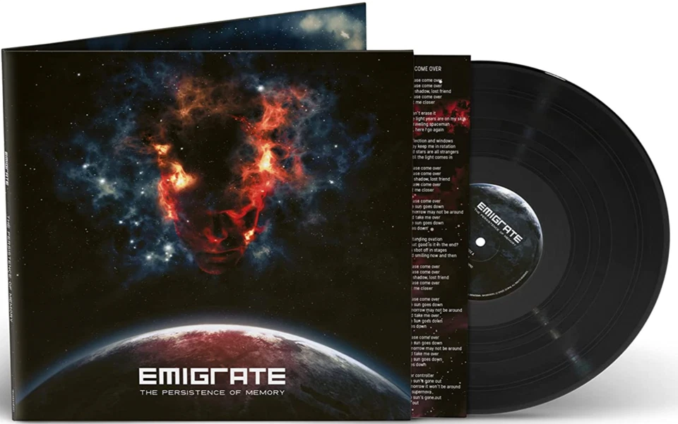 EMIGRATE (Kruspe Rammstein) - The Persistence of Memory Black Vinyl LP NEU OVP - Bild 1 von 1