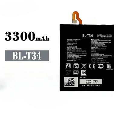 Nueva Batería de Repuesto BL-T34 Para LG V30 V30+ V30 ThinQ V35 ThinQ 3300mAh Foto 1 de 4