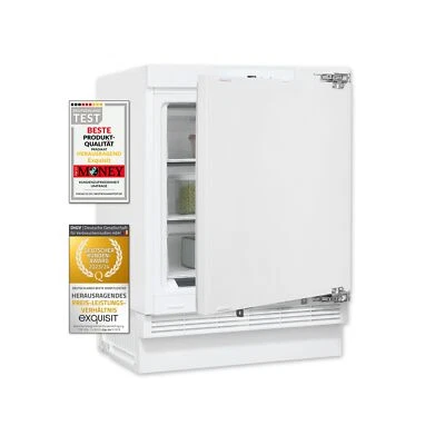 Exquisit Unterbau Gefrierschrank UGS105-FE-010E | Nutzinhalt: 101 L - Bild 1 von 4