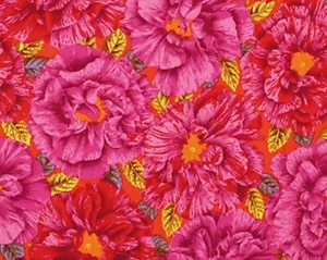 PHILIP JACOBS BOUFFANT RED PJ61 17”X WOF original issue - Picture 1 of 1