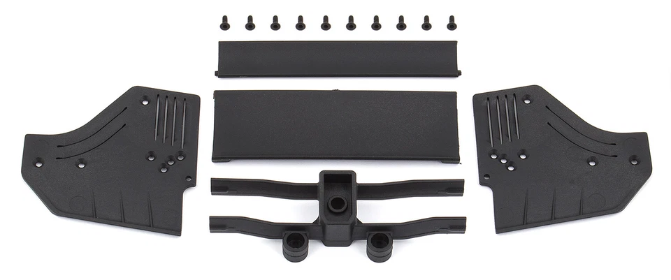 Team Associated 8678 RC F-1 Car RC10F6 Rear Spoiler Wing Set Tamiya Yokomo Xray - Image 1 of 1