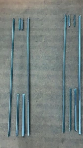 Body Steel Trims mouldins for Toyota Corolla 1971 - 1974 - Ke20- Te21 - Ke25 - Picture 1 of 3