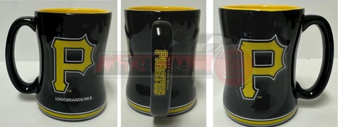 Pittsburgh Pirates Logo Brands MLB Relief 14oz Coffee Mug (1) Cover