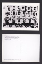 1946 Newark Eagles Larry Doby Monte Irvin  BLACK BALL The Negro Baseball Leagues