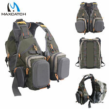 Maxcatch Fly Fishing Vest Mutiple Function Backpack Bag For Outdoor sports